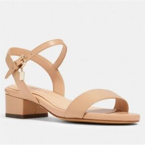 Coach Women’s Ida strap Sandals Nude color - Size 7.5